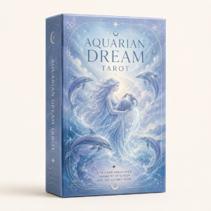 The Age of Aquarius Tarot Card Deck, 78-Piece Beautiful Tarot Cards