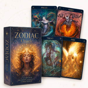 Barbieri Zodiac Oracle Deck, Astrological Fantasy Oracle Cards